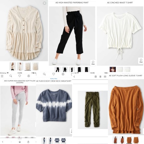 American Eagle, AE, American Eagle haul, lounge wear, loungewear, comfy clothes, sweatpants