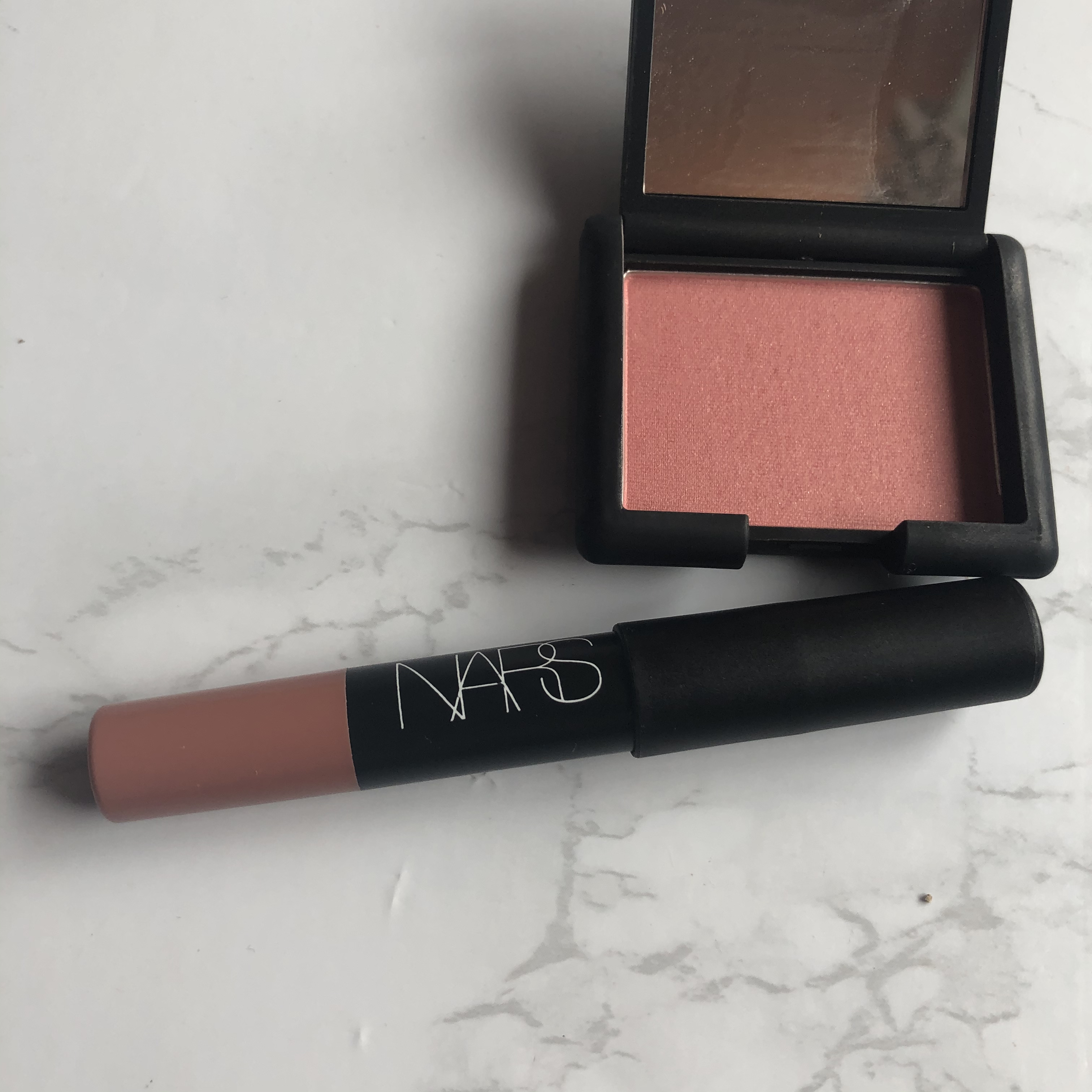 sephora, sephora birthday gift, sephora haul, makeup, beauty, makeup review, blush, lipstick, nars, nars blush, nars lipstick