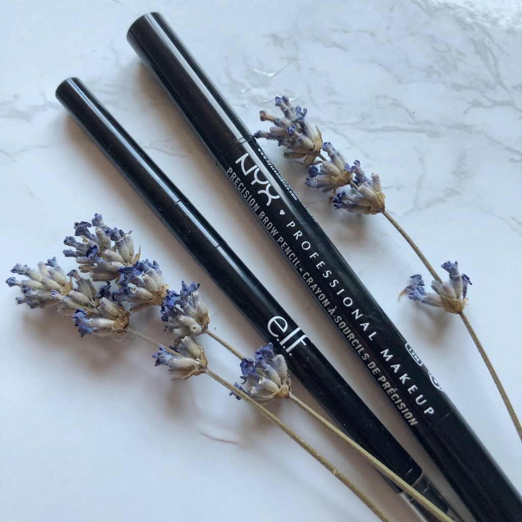 brow pencil, eyebrows, drugstore eyebrow pencil, NYX, NYX brow pencil, ELF, ELF brow pencil