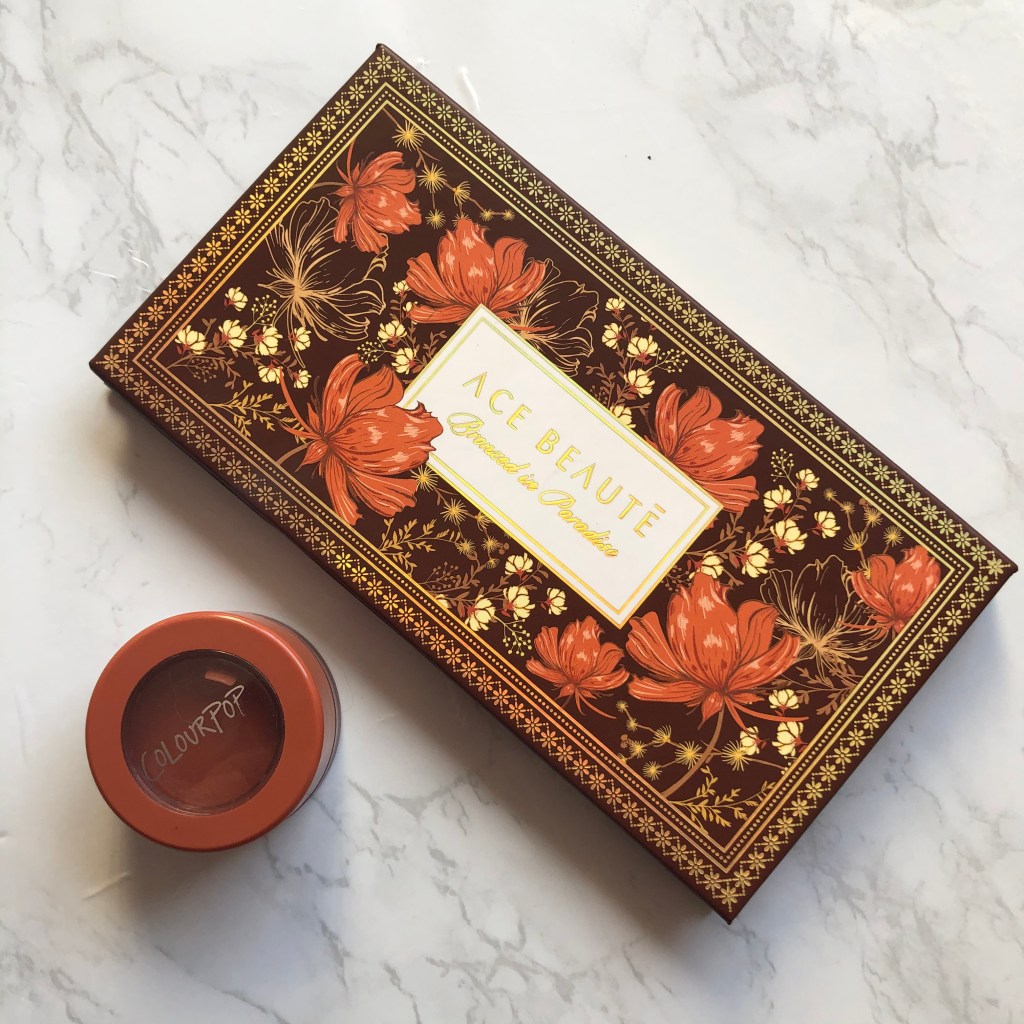makeup, makeup palette, bronzer, bronzer palette, ace beaute, colourpop, colourpop jelly much, beauty